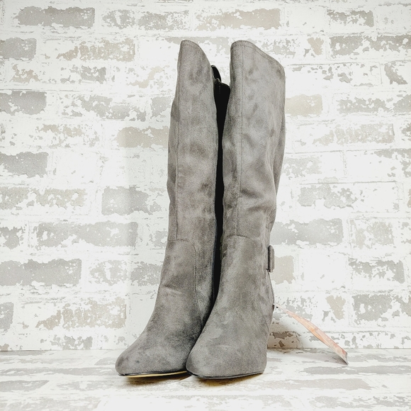 NEW Bella Vita Womens Troy II Plus Wide Calf Buckle Knee-High Boots D615 - Picture 2 of 11